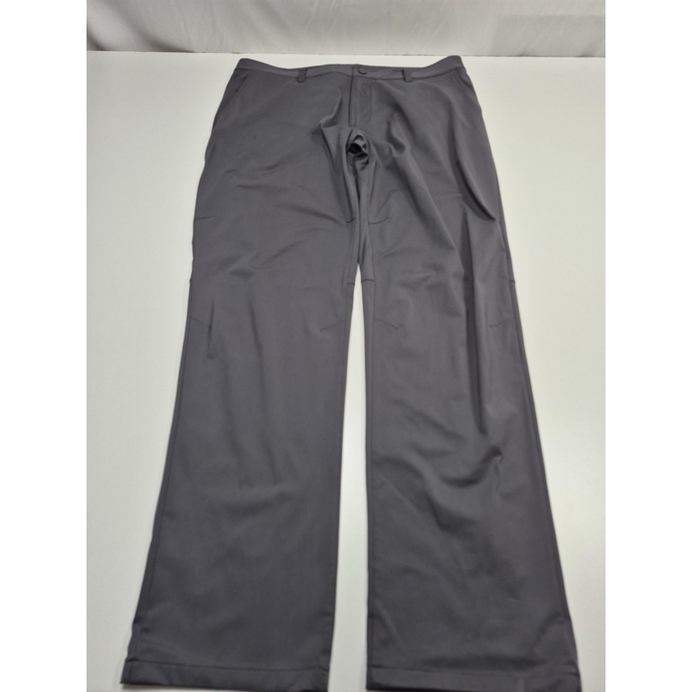 Rhone Commuter Classic Pants Mens 38x32 Gray Performance Stretch